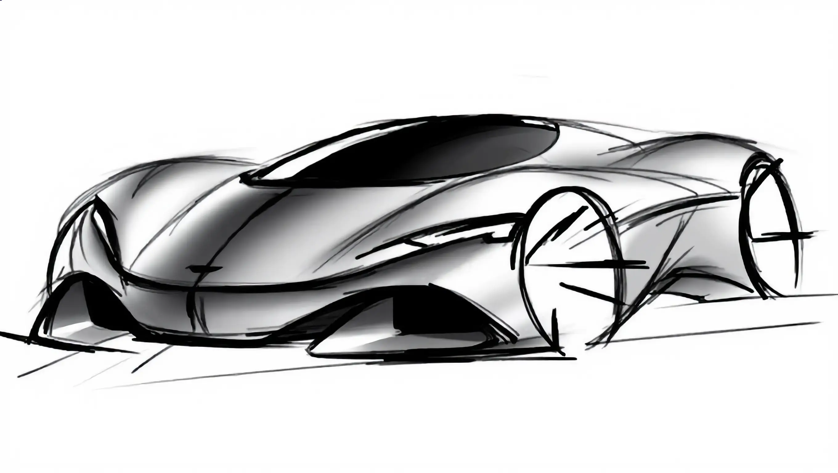 Original vehicle concept sketch.